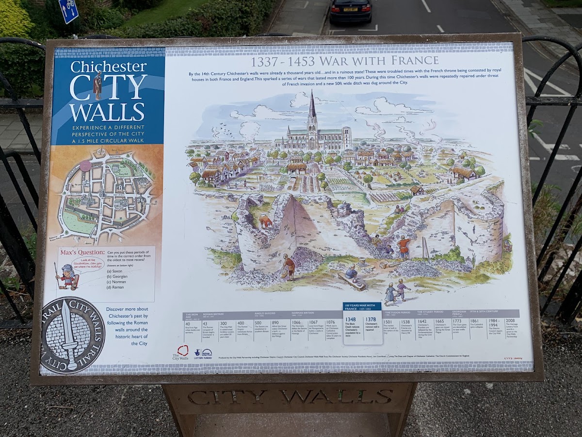 Chichester City Walls Walk