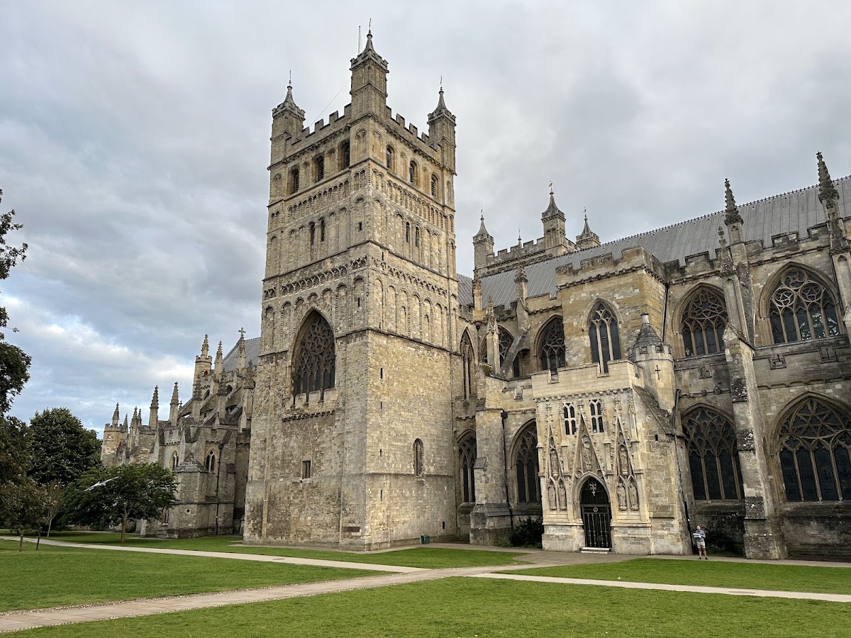 Exeter Cathedral and Cathedral Green
