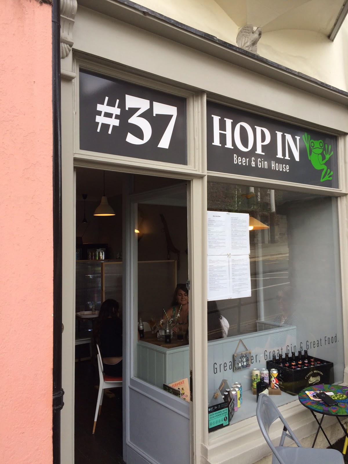 Hop In Beer and Gin