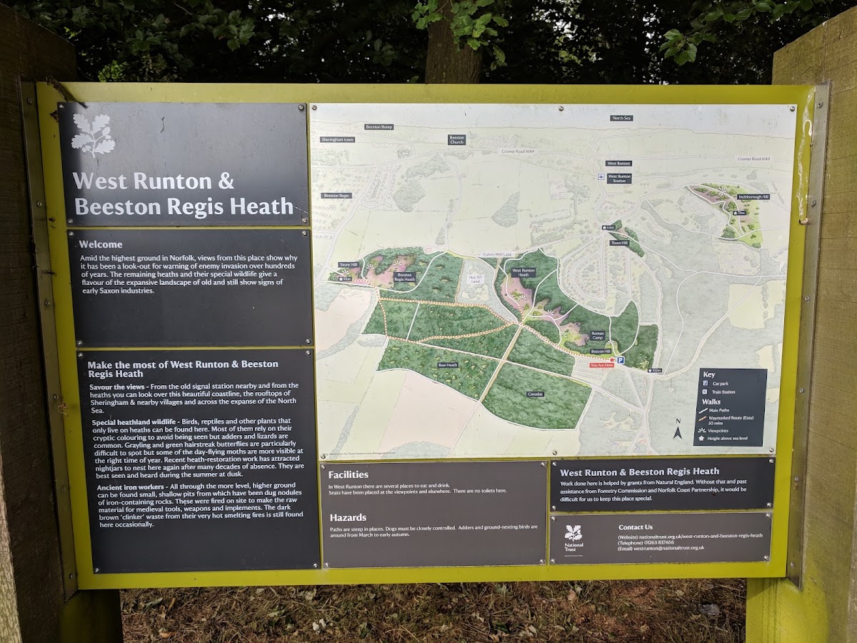 West Runton and Beeston Regis Heath National Trust
