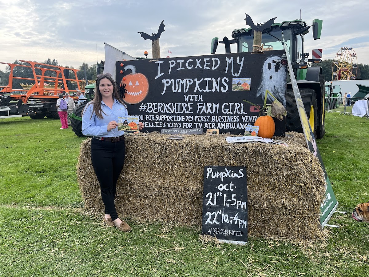 Berkshire Farm Girl — pumpkin patch photo 2
